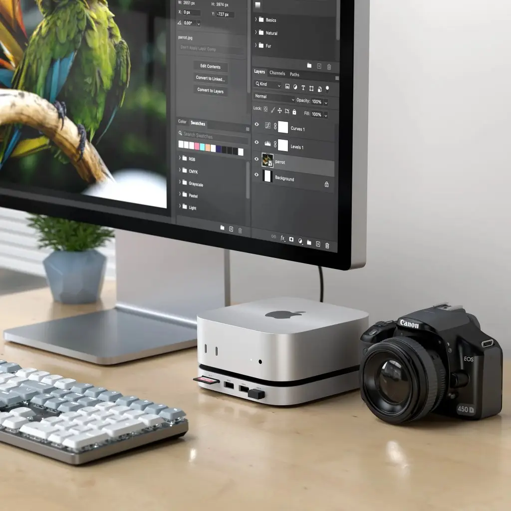 C&C | Satechi Stand & Hub Mac mini M4
