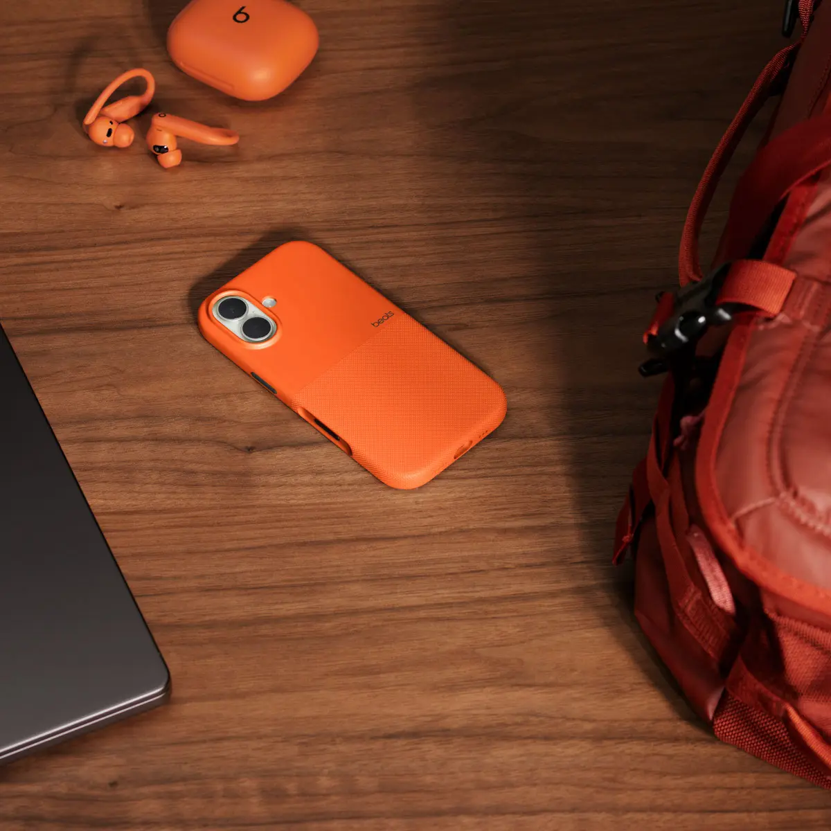 Beats iPhone 17 Rugged Case w/ MagSafe - Sierra Orange