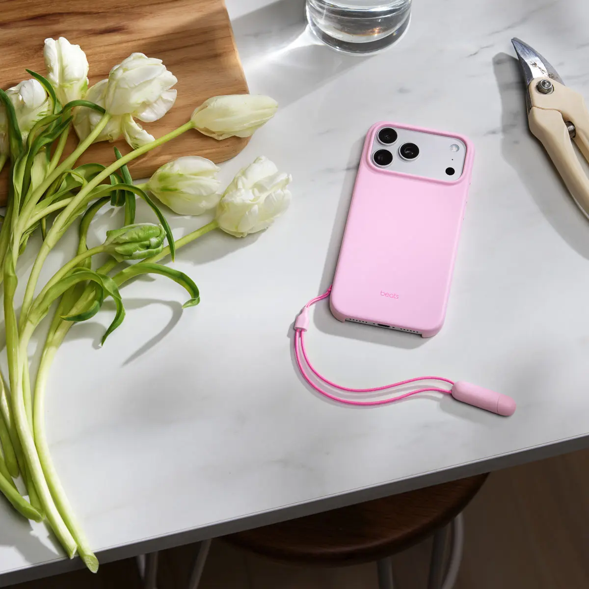Beats iPhone 17 Pro Max Kickstand Case w/ MagSafe - Pebble Pink