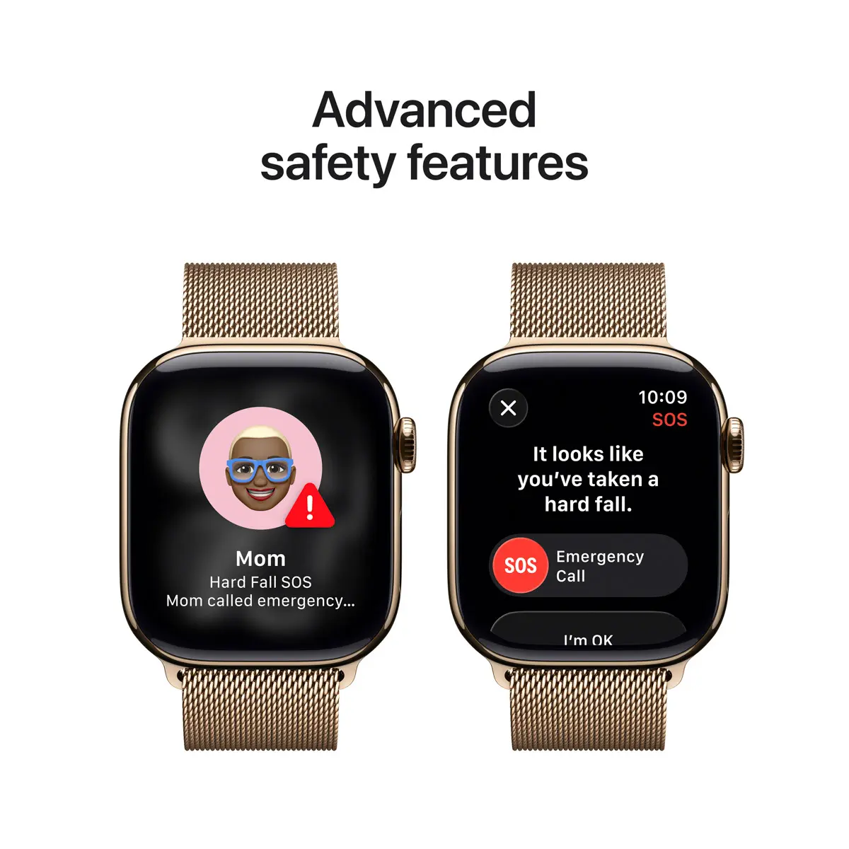 Apple Watch Series 11 GPS + Cellular 42mm Gold Titanium - Gold 