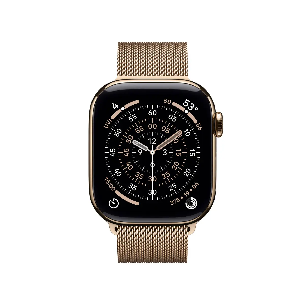 Apple Watch Series 11 GPS + Cellular 42mm Gold Titanium - Gold 