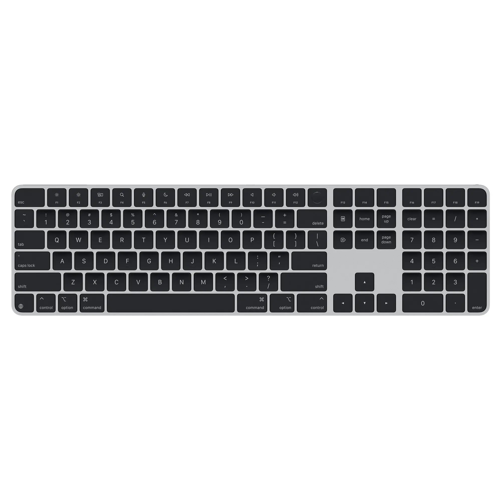 Apple Magic Keyboard w/ Touch ID + Numeric Keypad (USB-C) - Black Apple Magic Keyboard w/ Touch ID + Numeric Keypad (USB-C) - Black