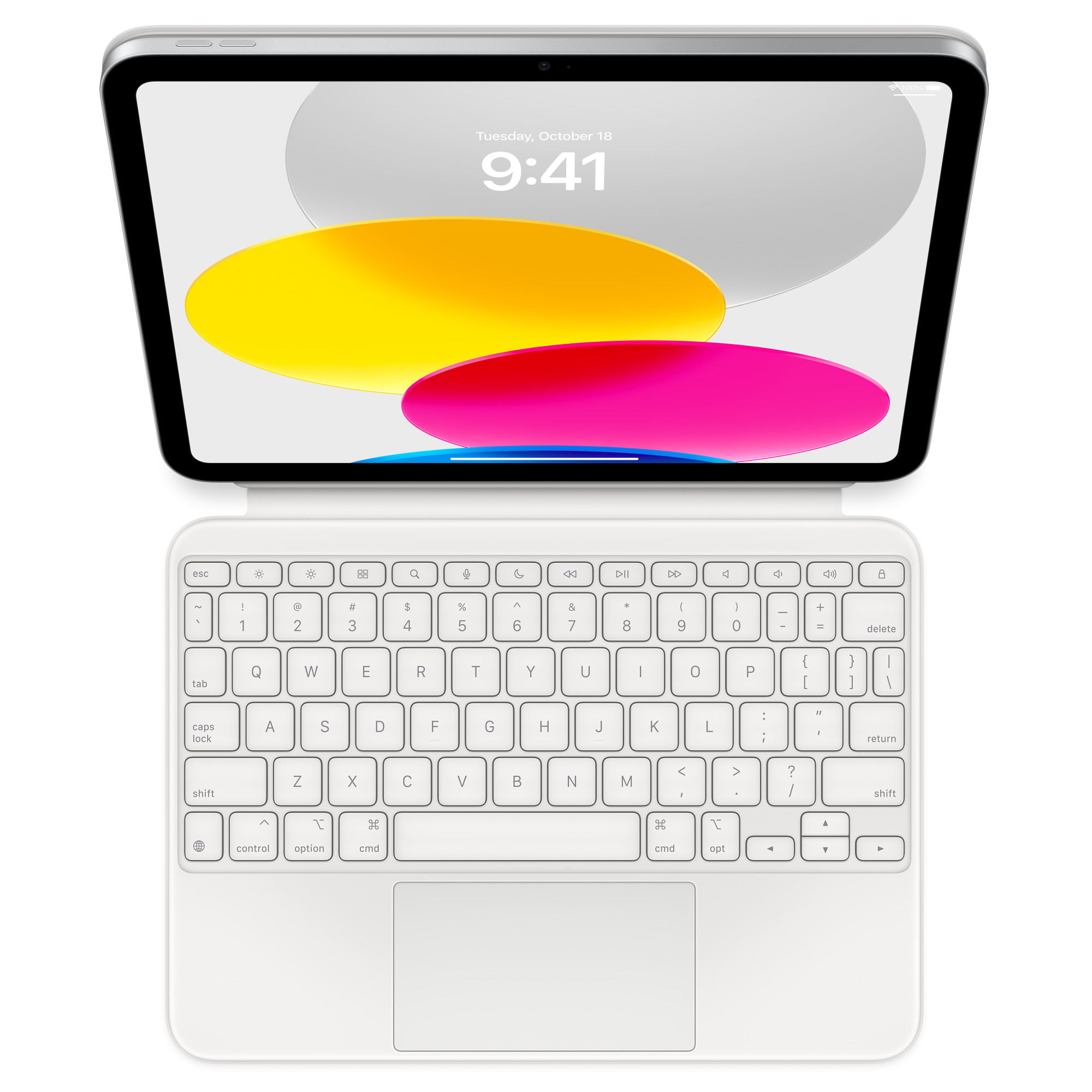 Apple iPad Magic Keyboard Folio ホワイト 純正】iPad Magic Keyboard
