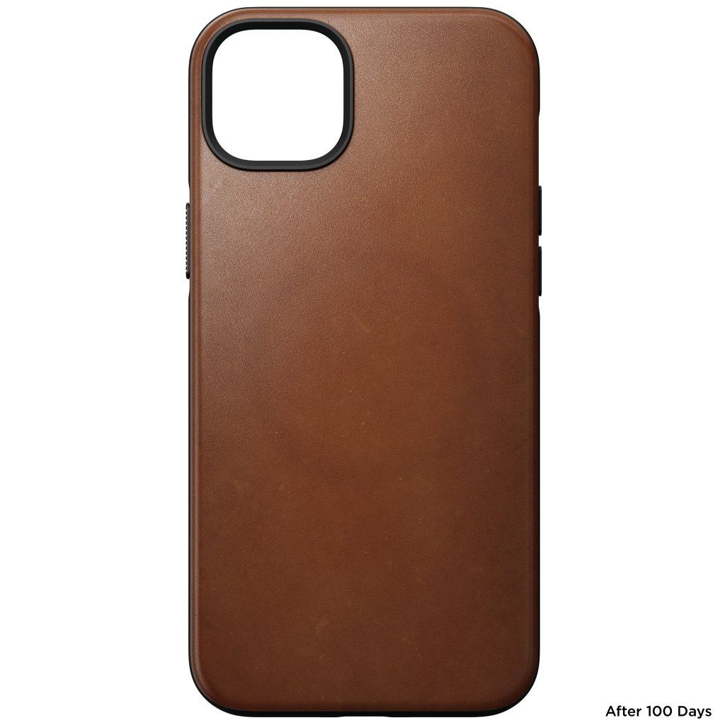 Nomad Modern Leather Case w/MagSafe iPhone 15 Pro Max English Tan