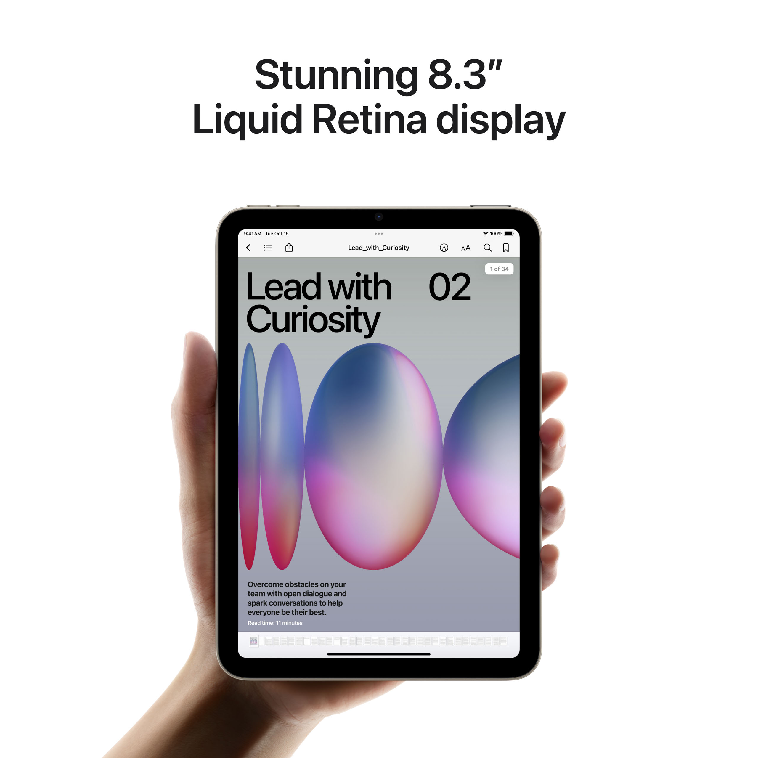 iPad mini 7 WiFi 128GB Space Grey