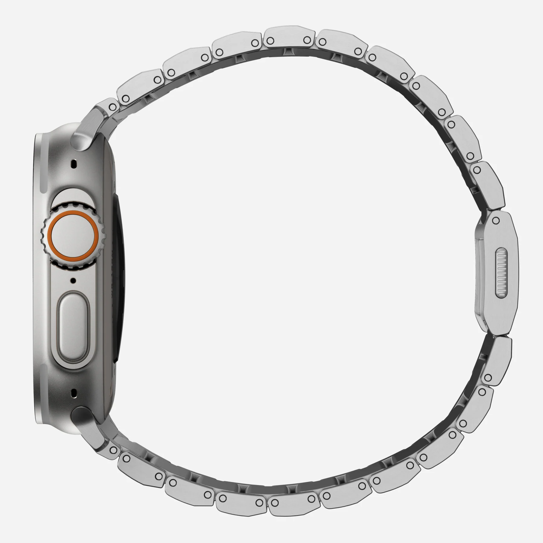 NOMAD TitaniumBand 44mm/45mm/49mm 正規品 Amazon.com: Titanium Apple Watch Band 45mm Black Hardware