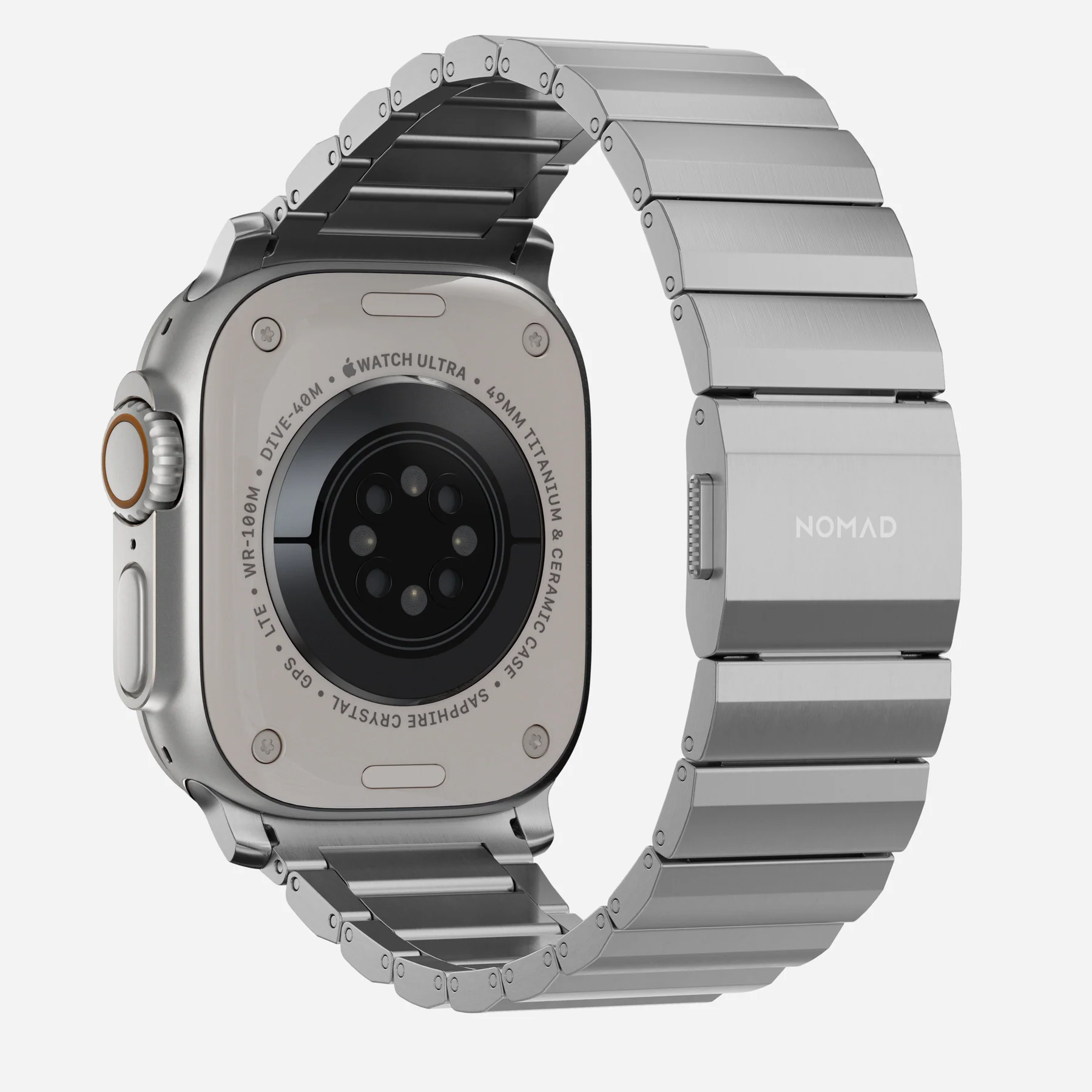 NOMAD TitaniumBand 44mm/45mm/49mm 正規品 Nomad Watch 44/45/49mm Titanium Band Natural