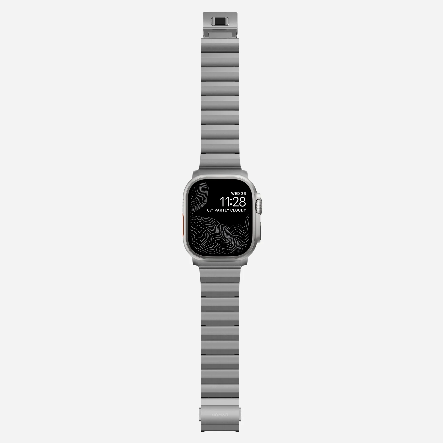 Nomad Watch 44/45/49mm Titanium Band Natural