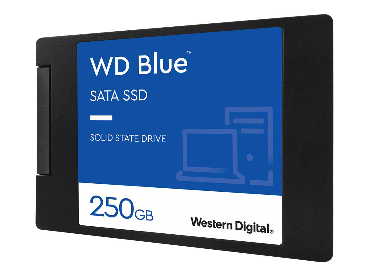 WD Blue 3D NAND SSD 250Gt 2.5" SATAIII 6Gb