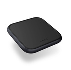 ZENS Single Wireless Charger Qi 10W Apple Fast Aluminium Black