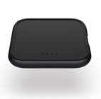 ZENS Single Wireless Charger Qi 10W Apple Fast Aluminium Black