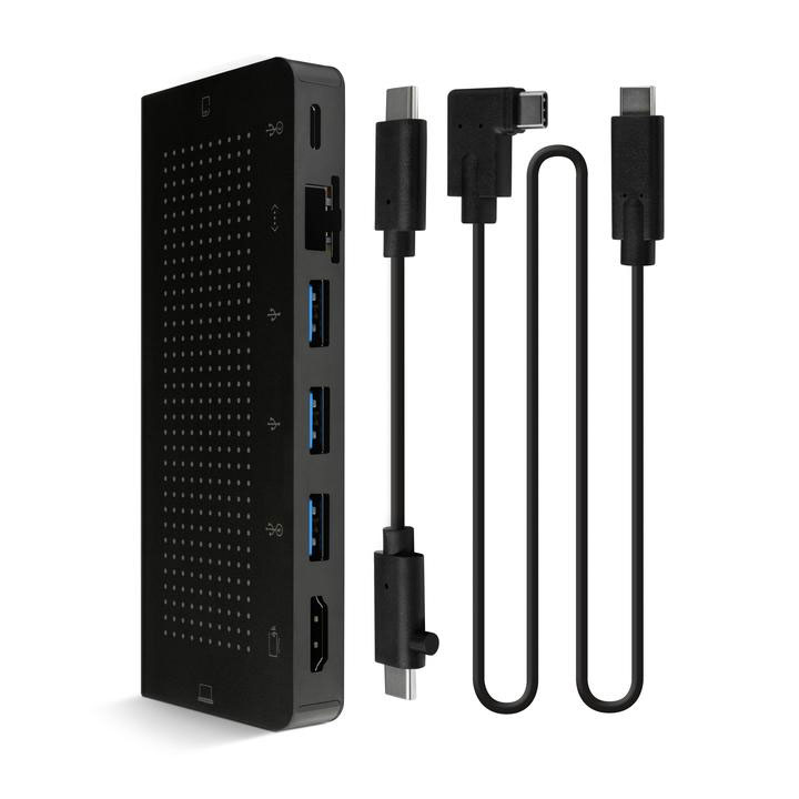Twelve South StayGo USB-C Hub for iPad Pro & MacBook Black