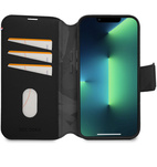 DECODED Leather Detachable Wallet Case w/MagSafe  for iPhone 14 Plus - Black