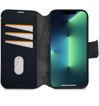 DECODED Leather Detachable Wallet Case w/MagSafe  for iPhone 14 Plus - Navy