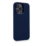 DECODED Silicone Backcover w/MagSafe for iPhone 14 Pro Max - Navy Peony