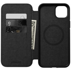 Nomad Modern Leather Folio w/MagSafe iPhone 14 Plus - Rustic Brown