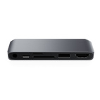 Satechi USB-C Mobile Pro Hub SD Adapter MacBook/iPad Air/Pro Space Grey