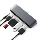 Satechi USB-C Mobile Pro Hub SD Adapter MacBook/iPad Air/Pro Space Grey