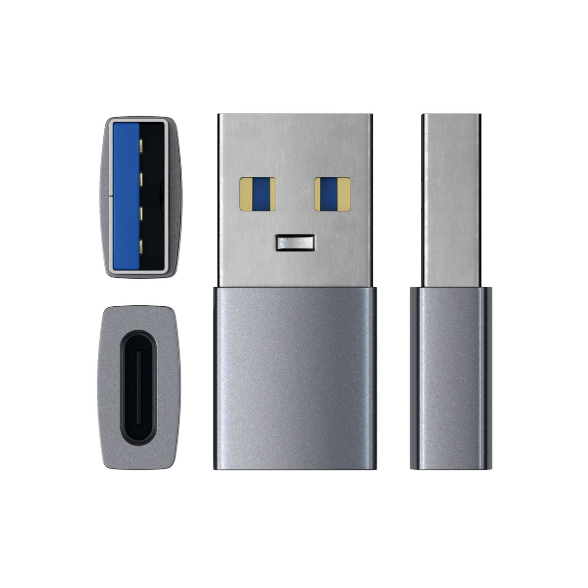 Satechi USB (A) to USB-C Adapter Space Grey