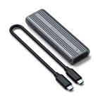 Satechi USB-C Aluminum M.2 NMVe / M.2 SSD Enclosure Space Grey