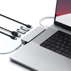 Satechi USB-C PRO Hub Mini MacBook Pro M1/M2/M3 Silver