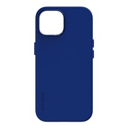 DECODED Silicone Backcover w/MagSafe for iPhone 15 - Galactic Blue