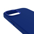 DECODED Silicone Backcover w/MagSafe for iPhone 15 - Galactic Blue