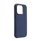 DECODED Leather Backcover w/MagSafe for iPhone 15 Pro - True Navy