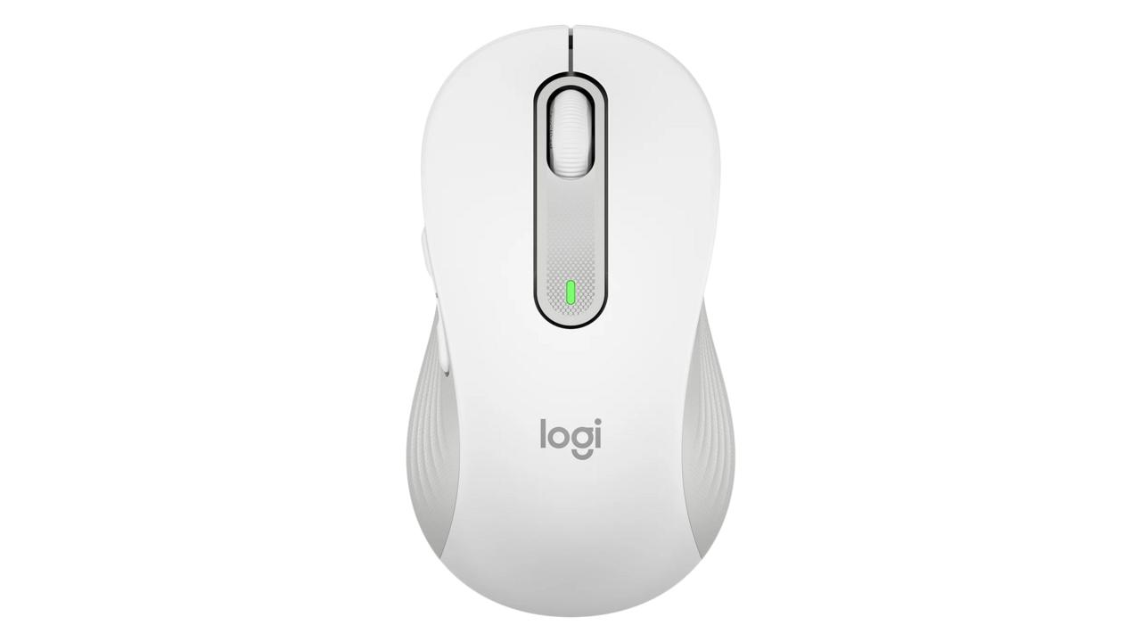 Logitech Signature M650 L Wireless Mouse Bluetooth - Off-White