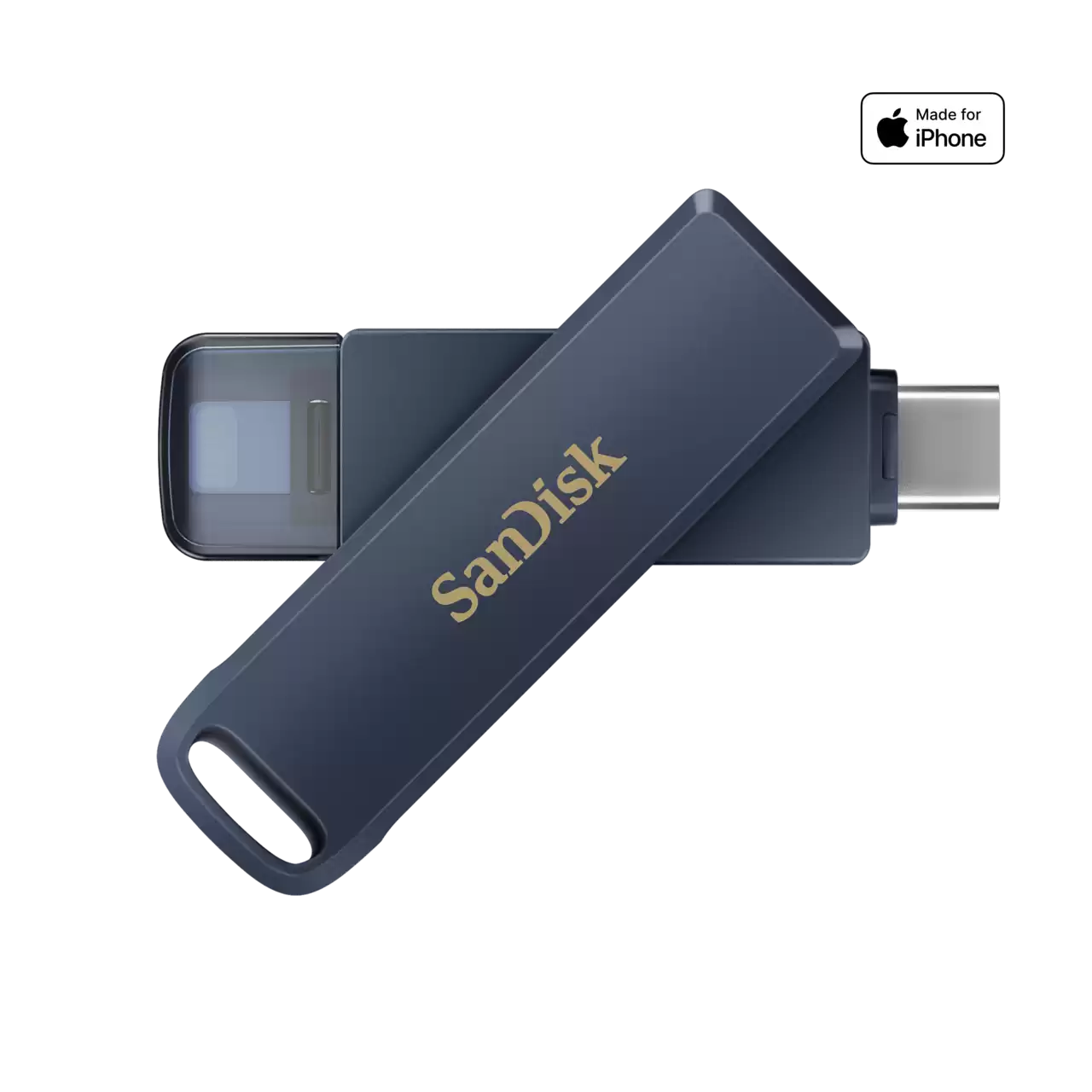 SanDisk Phone Drive for iPhone 256GB USB-C/Lightning Flash muisti