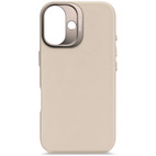 DECODED Leather Backcover w/MagSafe for iPhone 16 - Clay