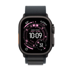 Apple Watch Ultra 3 GPS + Cellular 49mm Black Titanium - Black Alpine Loop - Large