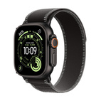 Apple Watch Ultra 3 GPS + Cellular 49mm Black Titanium - Black/Charcoal Trail Loop - Small/Medium