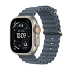 Apple Watch Ultra 3 GPS + Cellular 49mm Natural Titanium - Anchor Blue Ocean Band