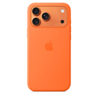 Apple iPhone 17 Pro Max Silicone Case w/ MagSafe – Orange
