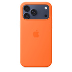 Apple iPhone 17 Pro Max Silicone Case w/ MagSafe – Orange
