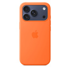 Apple iPhone 17 Pro Silicone Case w/ MagSafe – Orange