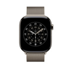 Apple Watch 46mm Milanese Loop Natural - M/L