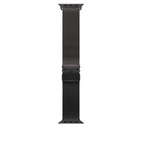 Apple Watch 49mm Titanium Milanese Loop Black - Small