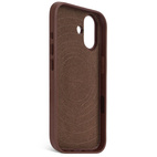 DECODED Leather Backcover w/MagSafe iPhone 17 - Chocolat brown
