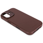 DECODED Leather Backcover w/MagSafe iPhone 17 - Chocolat brown