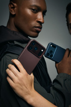 DECODED Leather Backcover w/MagSafe iPhone 17 Pro - Chocolat Brown