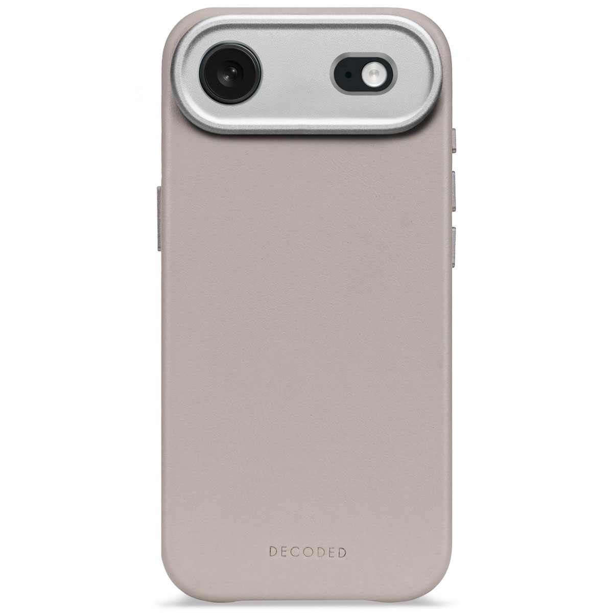 DECODED Leather Backcover w/MagSafe iPhone Air - Solid Clay