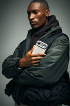 DECODED Leather Backcover w/MagSafe iPhone Air - Solid Clay