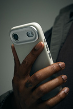 DECODED Leather Backcover w/MagSafe iPhone Air - Solid Clay