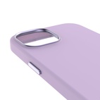 DECODED Silicone Backcover w/MagSafe for iPhone 15 - Lavender