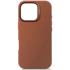 DECODED Leather Backcover w/MagSafe for iPhone 16 Pro - Tan