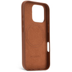 DECODED Leather Backcover w/MagSafe for iPhone 16 Pro - Tan