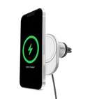 Belkin BOOSTCHARGE Pro Magnetic Wireless Car Charger Qi2 15W Silver