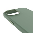 DECODED Silicone Backcover w/MagSafe for iPhone 15 Plus - Sage Leaf Green